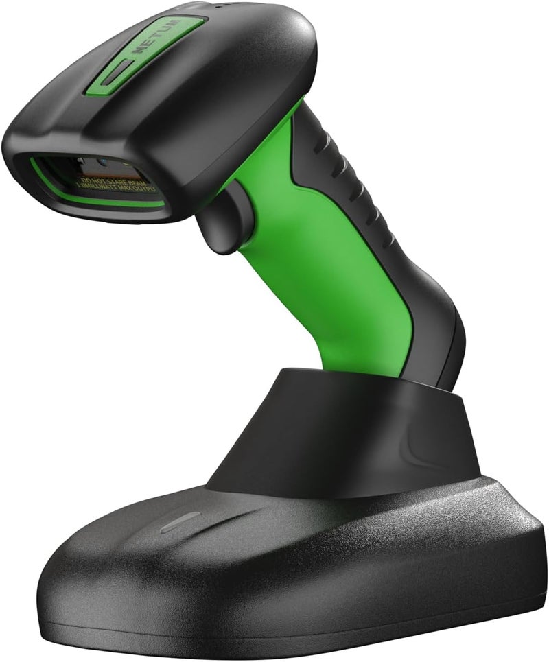 NETUM Rugged Wireless QR Code Scanner with Honeywell's Area-Imaging Scan Engine, Bluetooth 2D 1D Bar Code Reader 2600mAh Drop Protection Shock Dust Proof for Windows Mac Android iOS (NT-1900) - Image 1